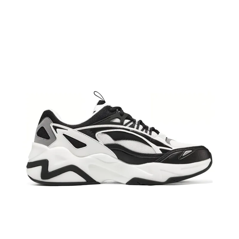Skechers D'Lites Hyper Burst 'White Black'-1