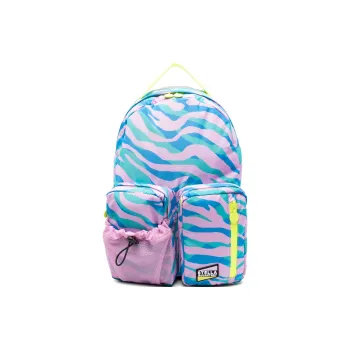 Stella McCartney Wavy Printed Zipped Backpack