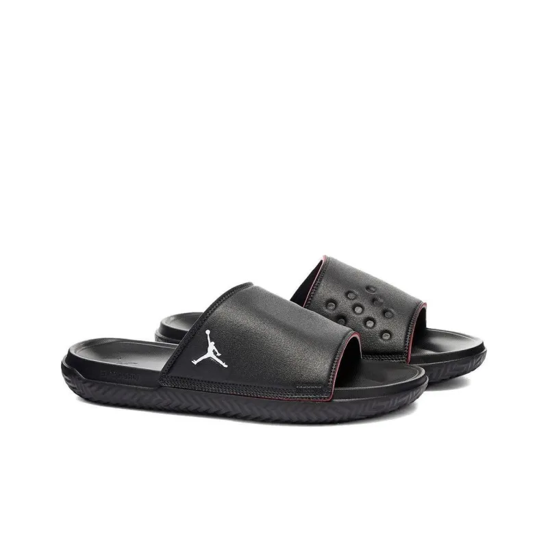 JORDAN Play Slide Black University Red-2