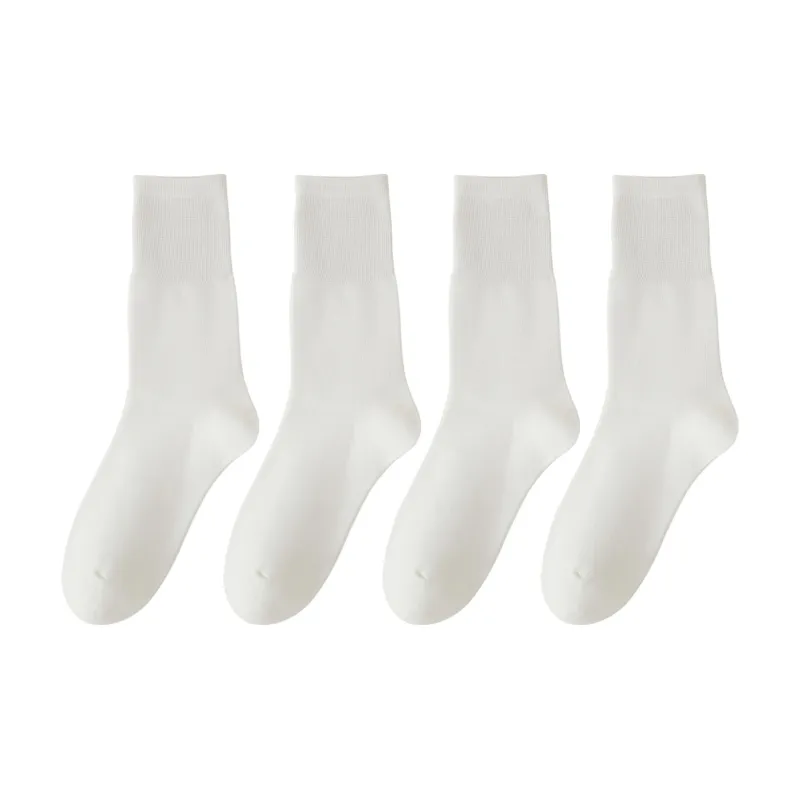 XXLLG Mid Calf Socks Women's 4 Pack-10