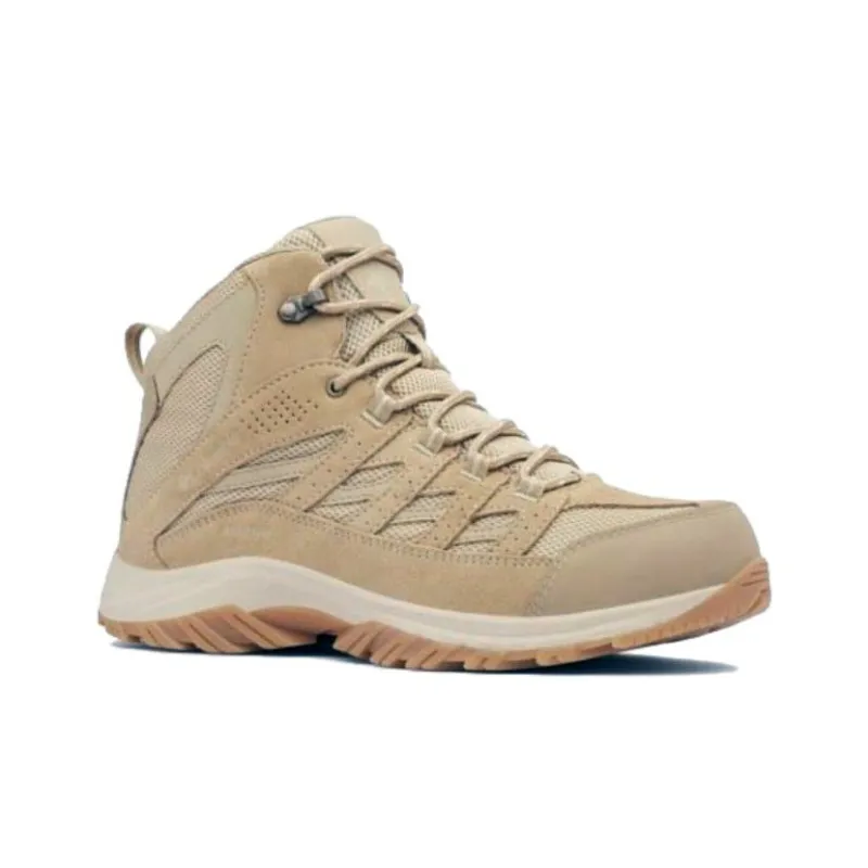 Columbia Abrasion Resistant Waterproof And Breathable Mid Top Outdoor Shoes Men's Khaki-2