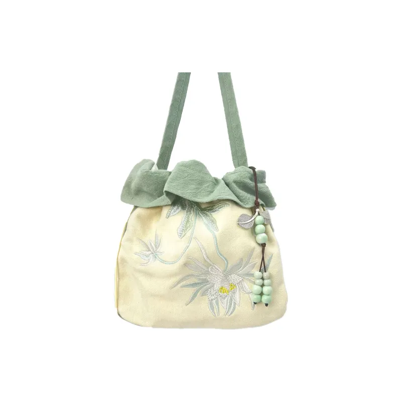 Boniu Silk Handbag, Crossbody Bag Medium Size Women's Multicolor-7