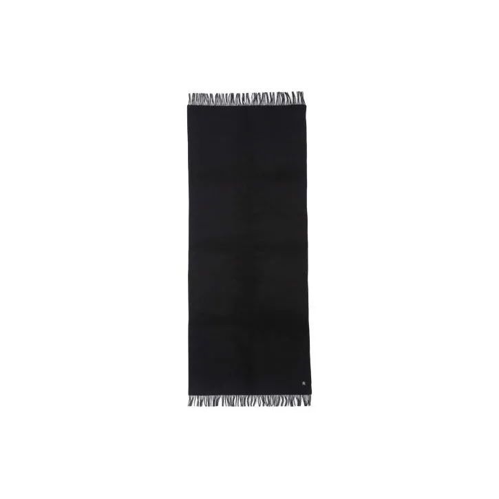 Tommy Hilfiger Knit Scarves Women's Black/Beige-0