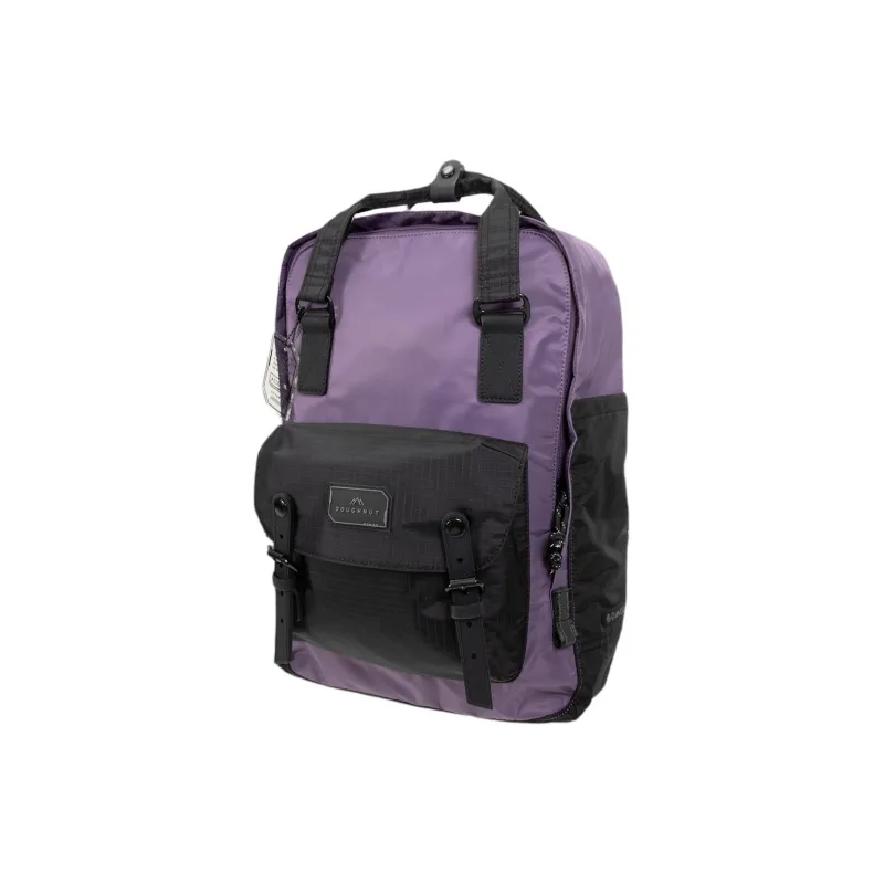 Doughnut Recycled Nylon Backpack Large Size Unisex Purple-1