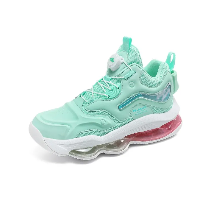 N·HOT Height Increasing Breathable Slip-Resistant Mid-Top EVA Air Cushion Base Casual Running Shoes Unisex-3