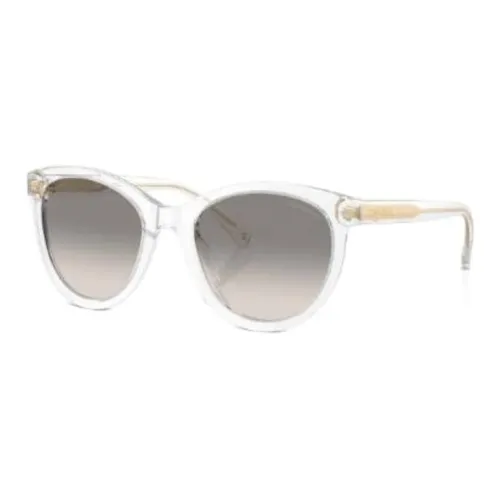 CHANEL Cat Eye Sunglasses Women's Transparent