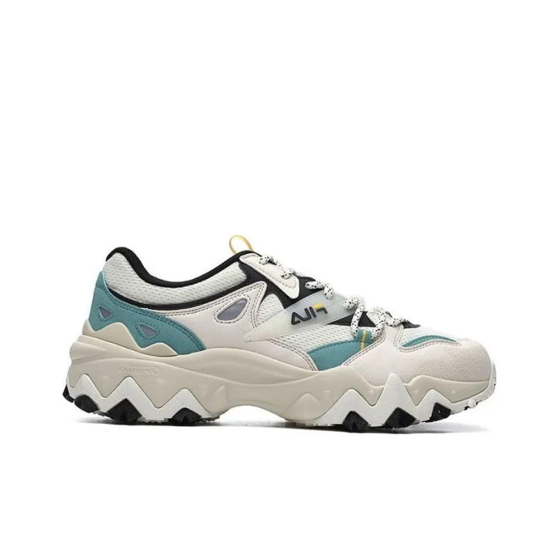 FILA Fellow 2 Euro Man 2 Cushioning Anti Slip And Wear Resistant Low Top Casual Shoes Men's Vanilla Ice Beige-1