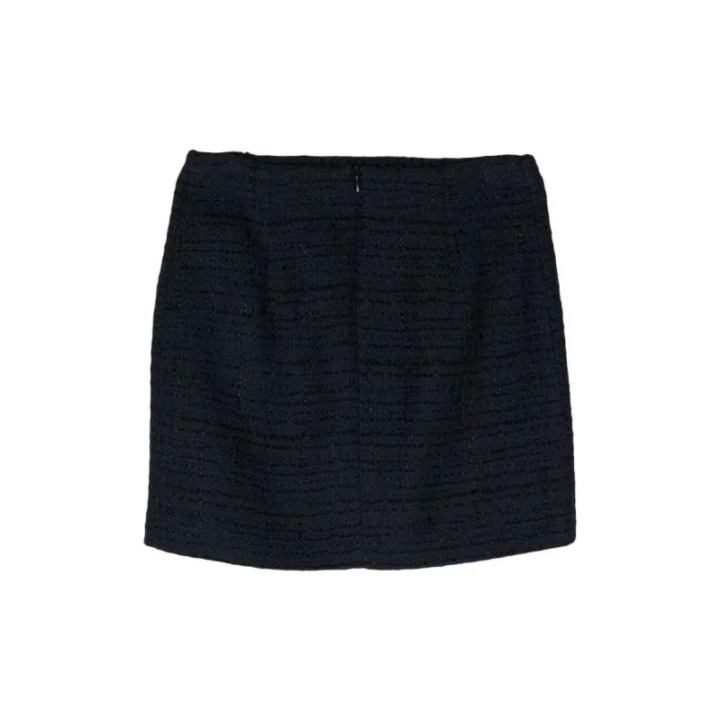 Tagliatore May High Waist Tweed Mini Skirt-1
