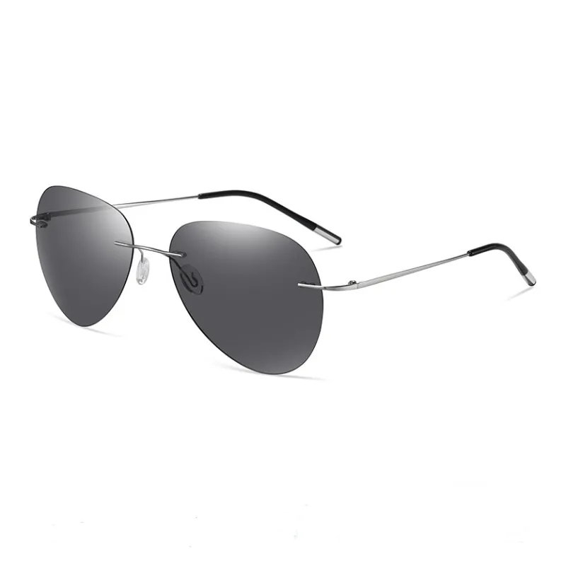 Thunder Pailong Titanium Alloy Aviator Sunglasses Unisex-3