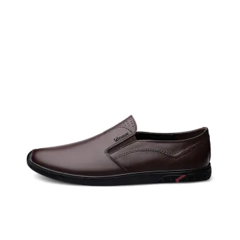 Wen Nai Dress Shoes Men's Dark Brown