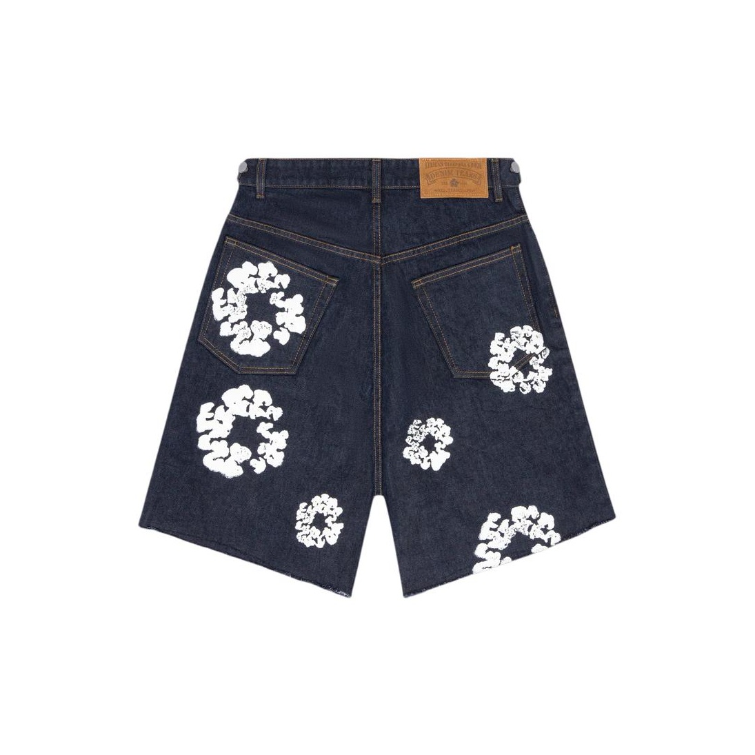 Denim Tears The Cotton Wreath Jean Short White for Men