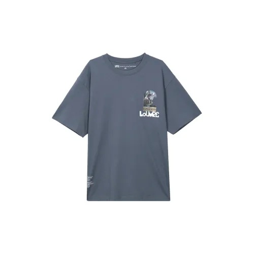 UNIQLO/UNIQLO X Louvre Co-brand T-Shirts Unisex Gray