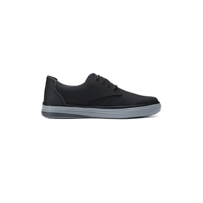Skechers Slip Resistant, Abrasion Resistant, Breathable Low Top Casual Shoes Men's Black-1
