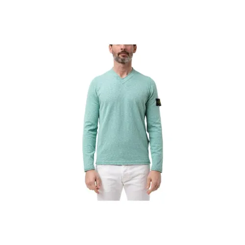 STONE ISLAND Sweaters Men Mint Green