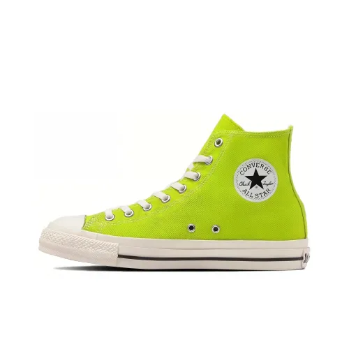 Converse Chuck Taylor All Star Canvas Shoes Unisex High-Top Lime Green