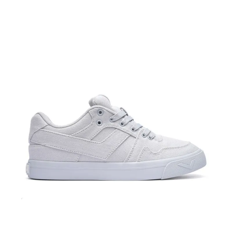 PONY Slip Resistant Cushioning Low Top Skateboard Shoes Unisex Gray-1