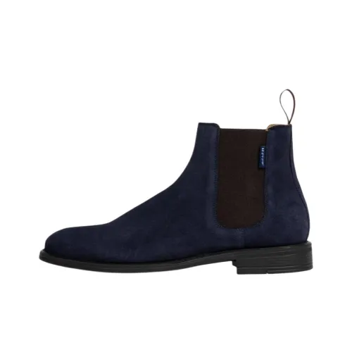 Paul Smith Chelsea Boots Men Marine Blue