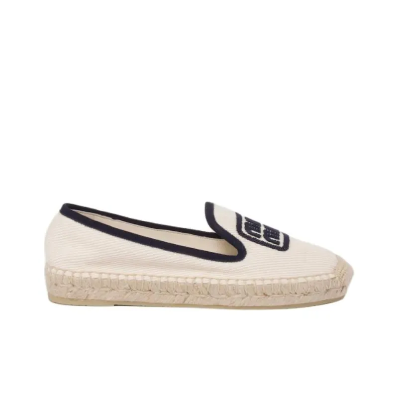 MIU MIU Espadrilles Women's Ivory White-1