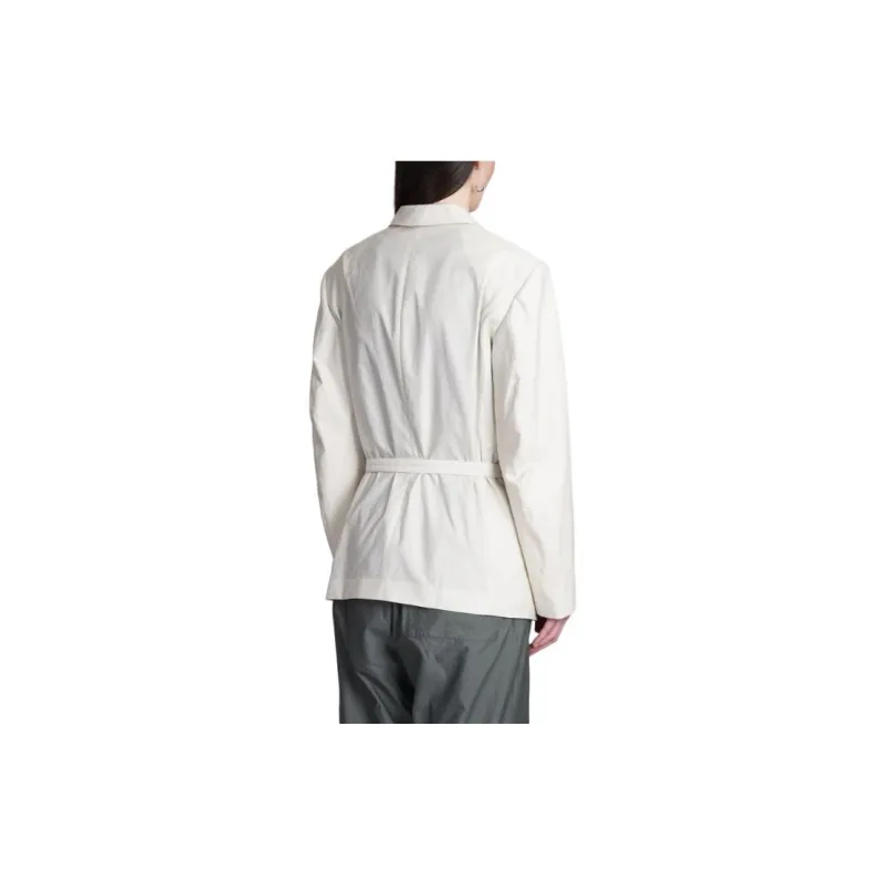 Lemaire Double-Breasted Belted Tailored Blazer-1