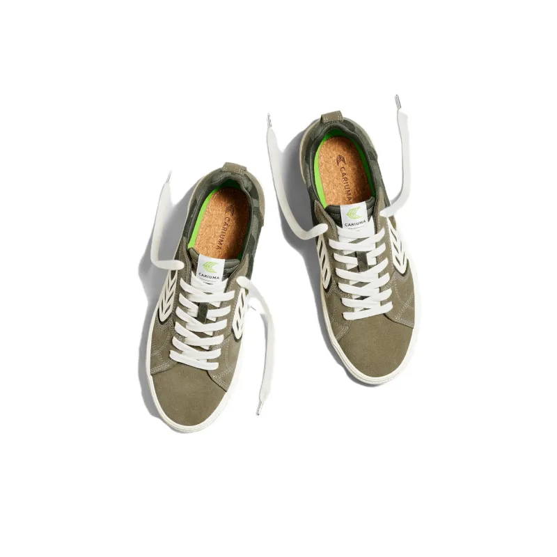 CARIUMA Catiba Pro Low-Top Skateboard Shoes Unisex Olive Green-2