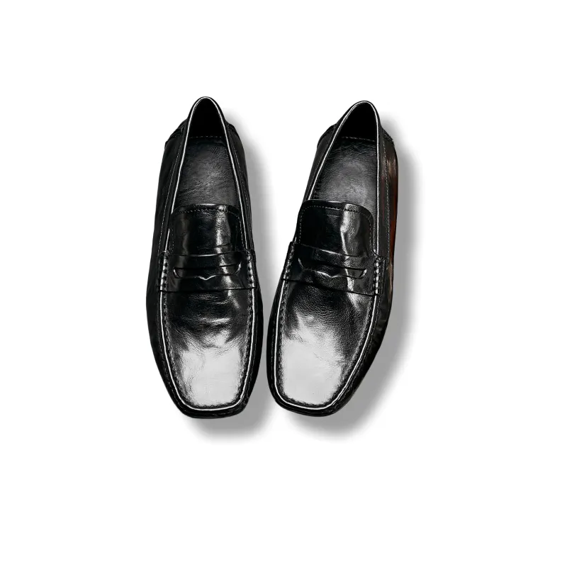 Brounvanm Beanie Shoes Men's Black-3