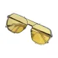 Transparent Frame with Yellow Lens