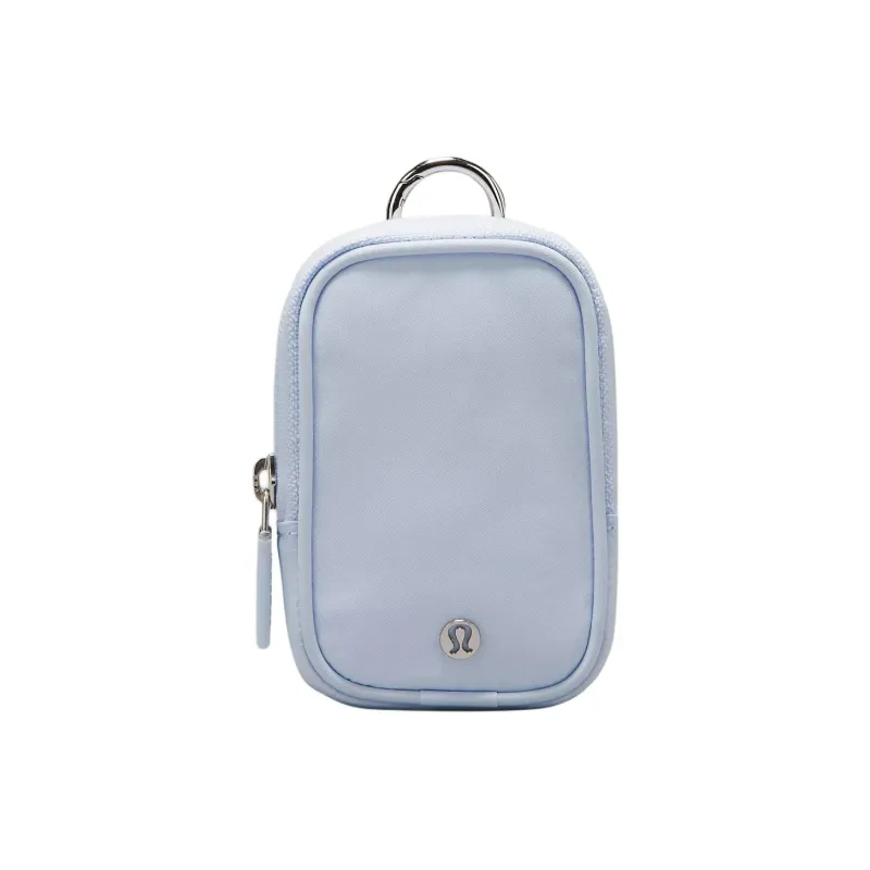 Lululemon Recycled Nylon Key Pouch Unisex Light Blue-0
