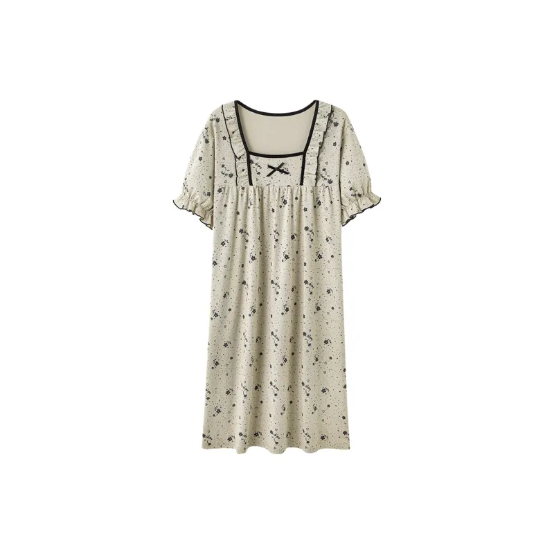 The Story Of The Flower Season Nightgown Women's Matcha-0
