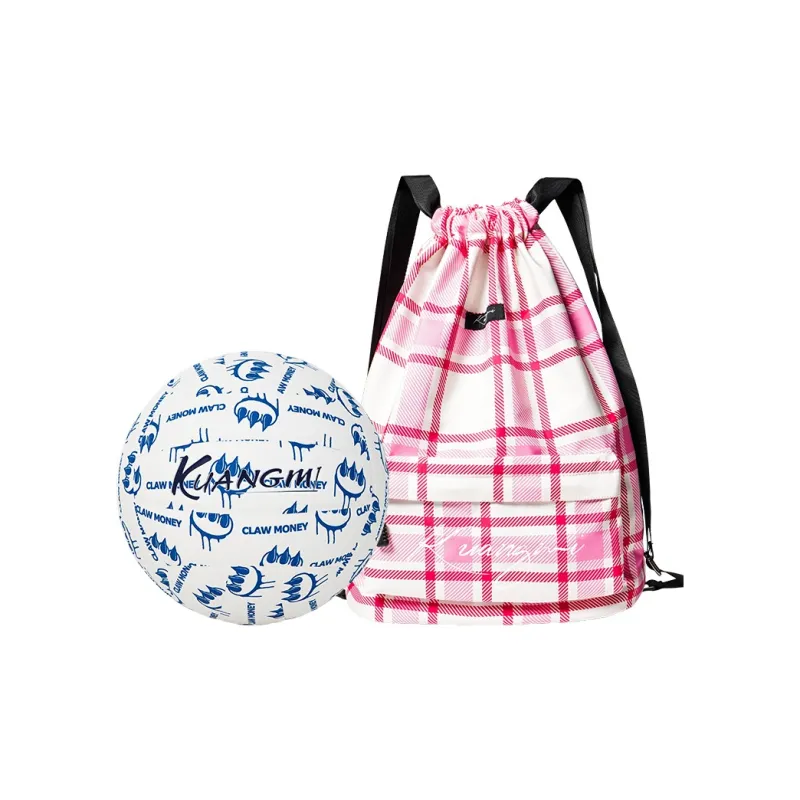 Kuangmi x Claw Money PU Size 5 Volleyball Unisex White Blue-11