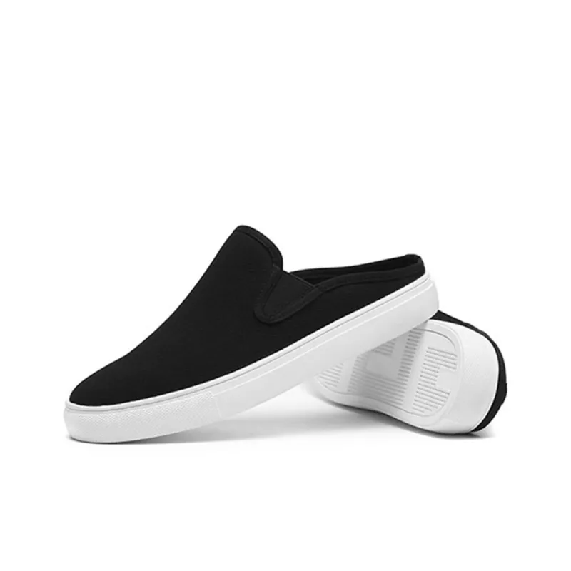 Romon Wrap toe Slippers Men's Black-2