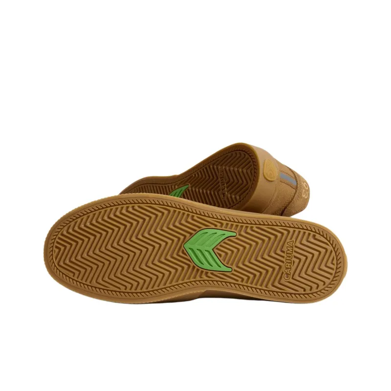 CARIUMA Low Top Skateboard Shoes Unisex Brown-4