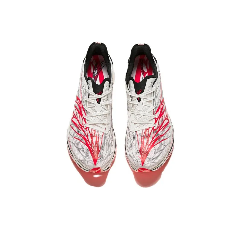 Anta C10 Pro Cushioned Slip Resistant Low Top Running Shoes Men's White Red-2