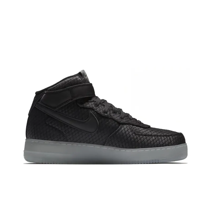 Nike Air Force 1 Mid '07 LV8 Black Black White-1