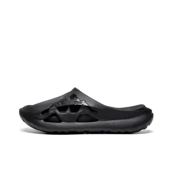 Kappa EVA Slip Resistant Abrasion Resistant Slide Slippers Unisex Black