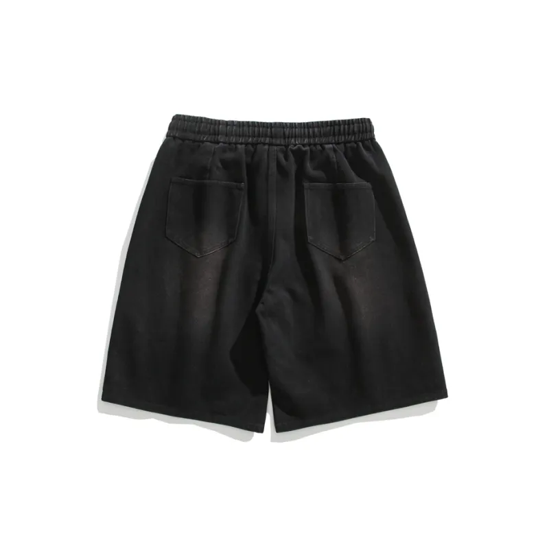 AMBER LIGHT Denim Shorts Unisex-1