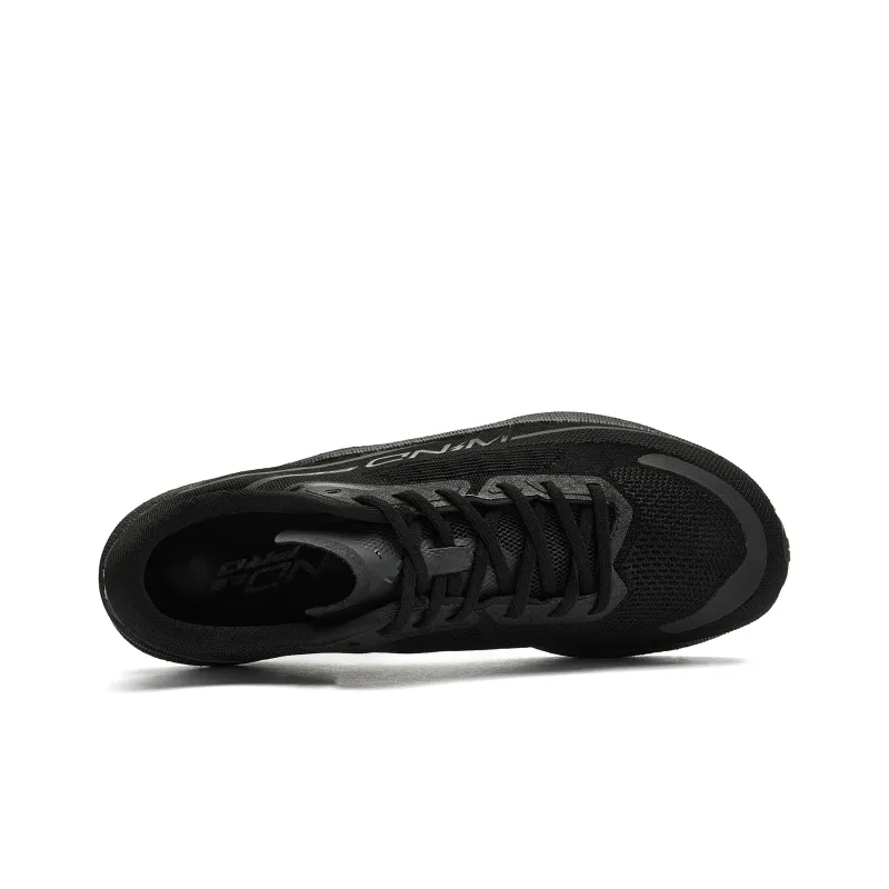 QIAODAN Strong Winds 2.0 PRO Cushioning Anti Slip And Wear Resistant Low Top Running Shoes Women's Black-3