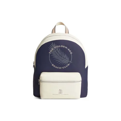 Brunello Cucinelli Kids Logo-print Backpack