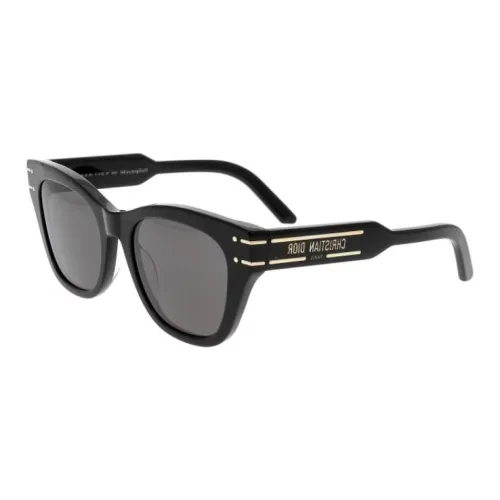 DIOR Cat Eye Sunglasses Men's Black