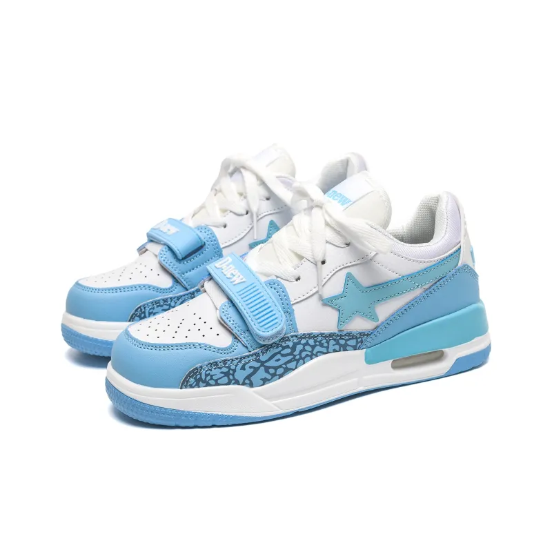 Circle Small Cushioning Coverage Wear-Resistant Lightweight Slip-Resistant Low-Top Skateboard Shoes Unisex-17