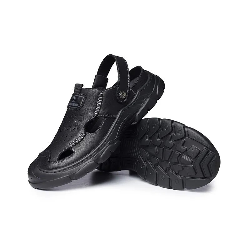 LAORENTOU River Trekking Shoes Men Black-3