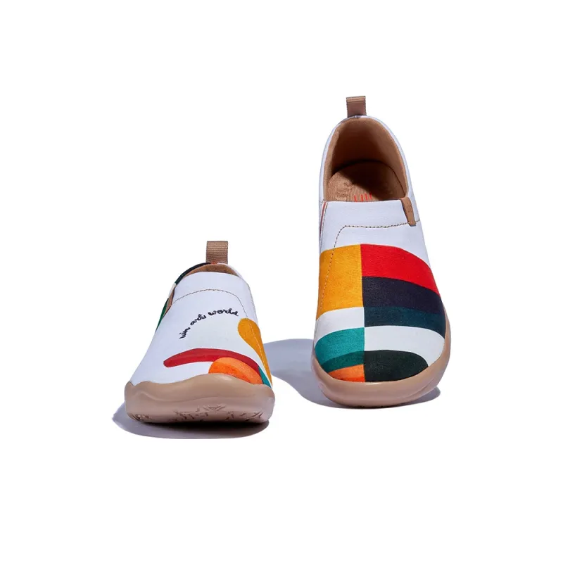U.IN Painted Travel Shoes Extension Theme Collection Low-Top Casual Shoes Men's-17