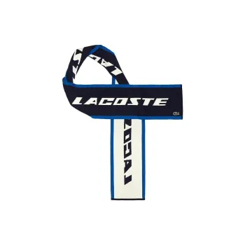 LACOSTE Knit Scarves Unisex Blue