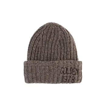 Golden Goose Wool Beanies Men's Brown