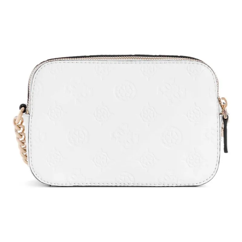 GUESS Artificial Leather Camera Bag Shoulder Bag Crossbody Bag Women's White-2