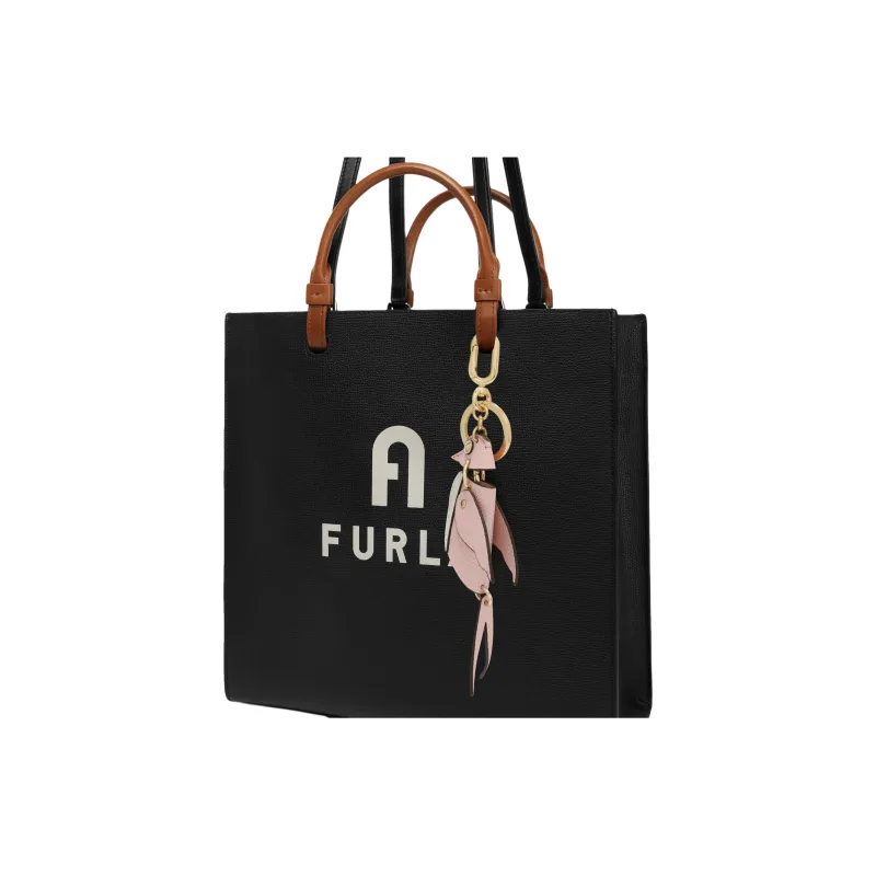 Furla Allegra Leather Key Ring Bag Accessories Women's Pink-1