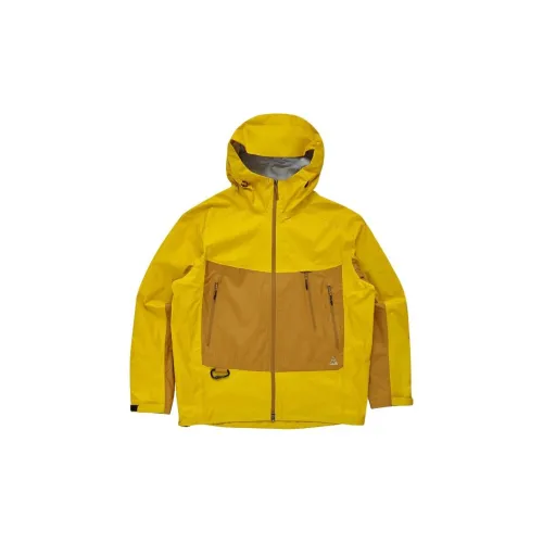 New Balance Jackets Men Mustard Yellow