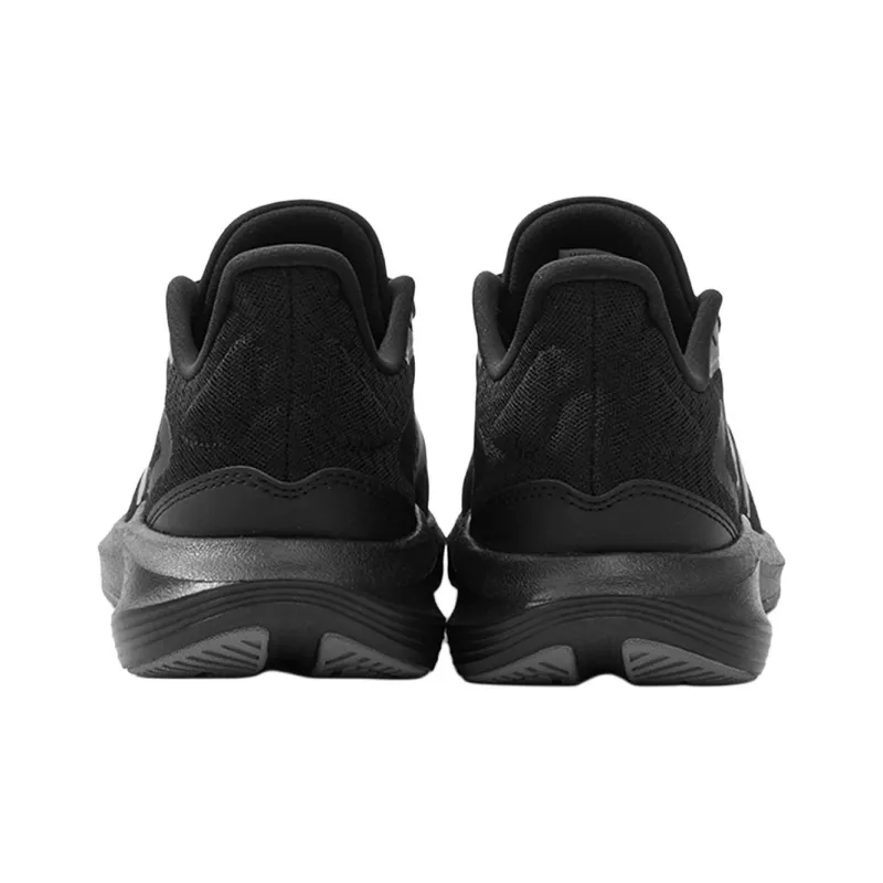 Adidas All Day Essential Cushioning Anti Slip And Wear Resistant Low Top Casual Running Shoes Unisex Black Gray-4