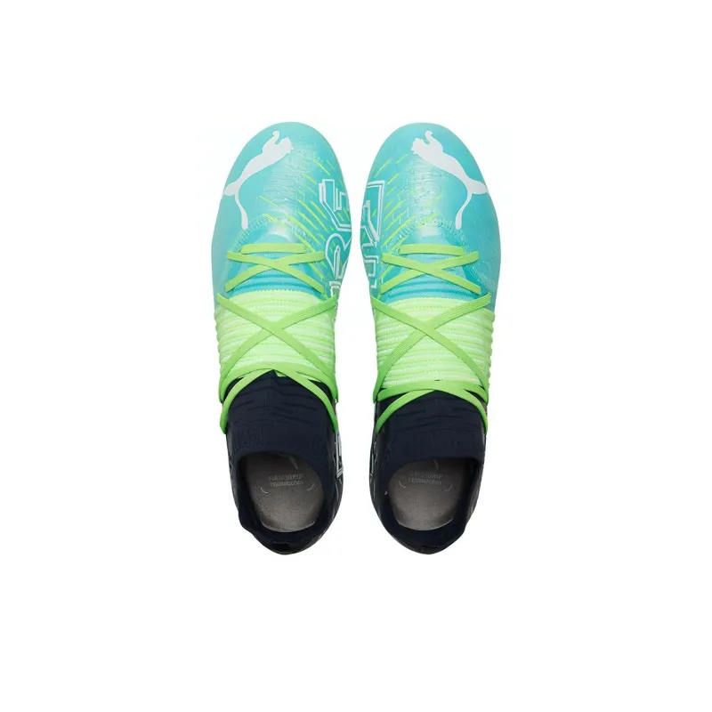 PUMA Future Z 1.2 Mg Soccer Shoes Green/Blue-3
