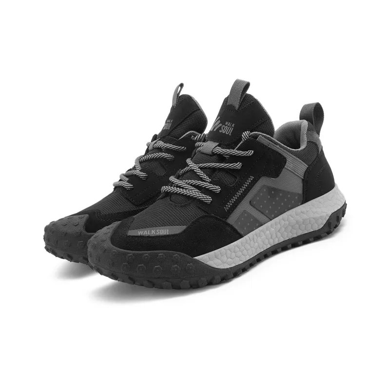 WALK SOUL Coverage Rebound Height Increasing Wear-Resistant Slip-Resistant Mid-Top Casual Shoes Unisex-21