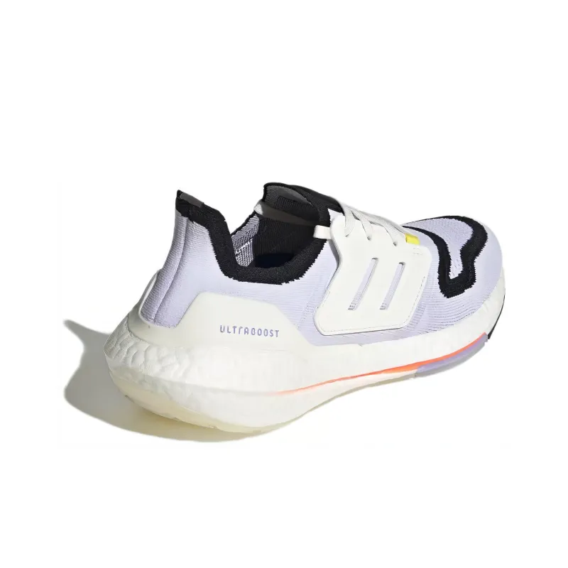 Adidas Ultra Boost 22 White Black Solar Red Women's-3